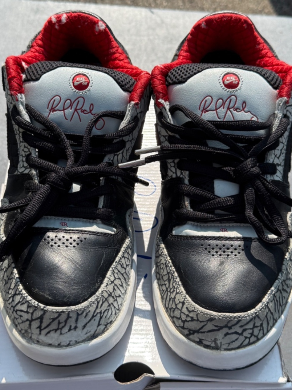 Nike Paul Rodriguez 2 Zoom Air Grey Haze Black- Size: 13